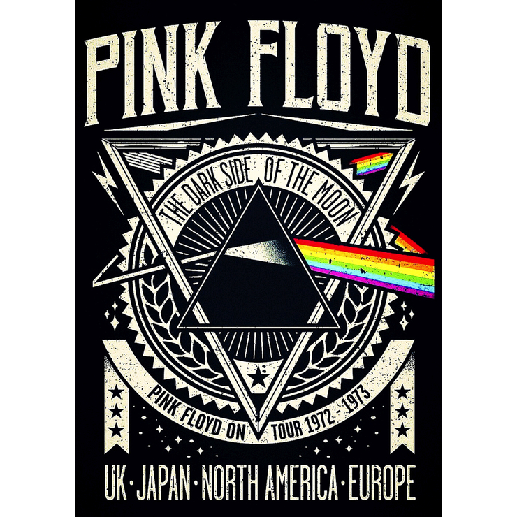 Плакат Pink Floyd (Tour 1972-1973) Плакат Pink Floyd (Tour 1972-1973)