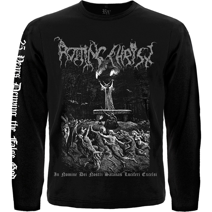 Футболка с длинным рукавом Rotting Christ "In Nomine Dei Nostri Satanas Luciferi Excelsi"