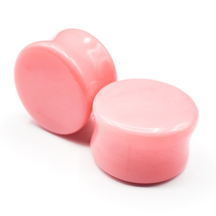 Комплект Плаг (акрил, розовый, 2 шт, 20 мм)