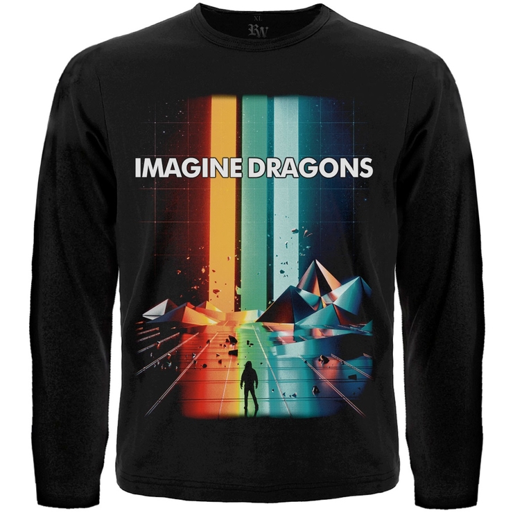 Футболка с длинным рукавом Imagine Dragons "Believer" Футболка с длинным рукавом Imagine Dragons "Believer"