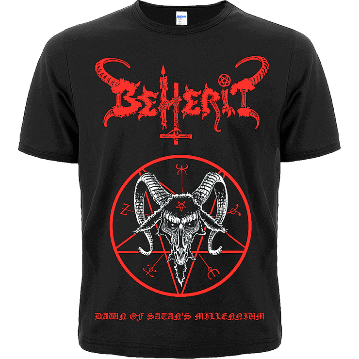 Футболка Beherit "Dawn Of Satan’s Millenium" Футболка Beherit "Dawn Of Satan’s Millenium"