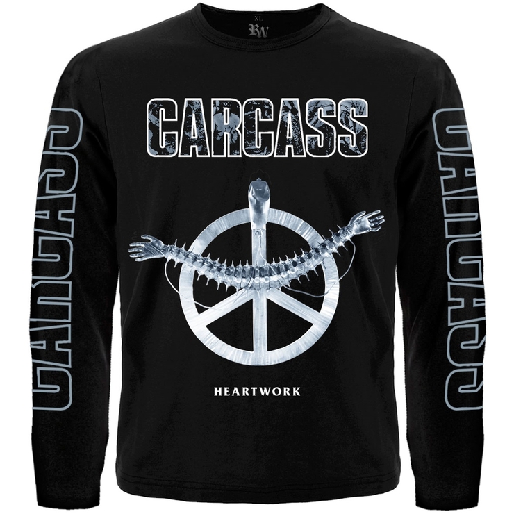 Футболка с длинным рукавом Carcass "Heartwork" Футболка с длинным рукавом Carcass "Heartwork"