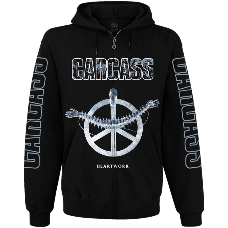Худі Carcass "Heartwork" на блискавці Худі Carcass "Heartwork" на блискавці
