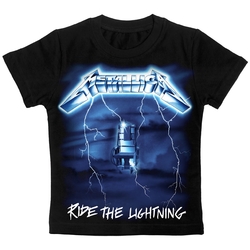Детская футболка Metallica "Ride the Lightning" (черная) 