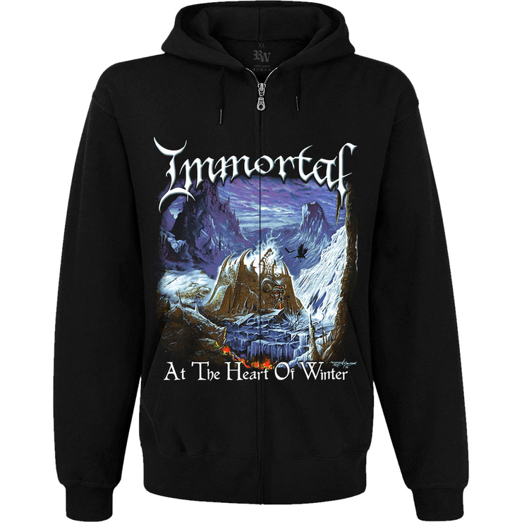 Худи Immortal "At The Heart Of Winter" на молнии Худи Immortal "At The Heart Of Winter" на молнии