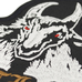Нашивка Bathory (goat and logo) фігурна Нашивка Bathory (goat and logo) фігурна