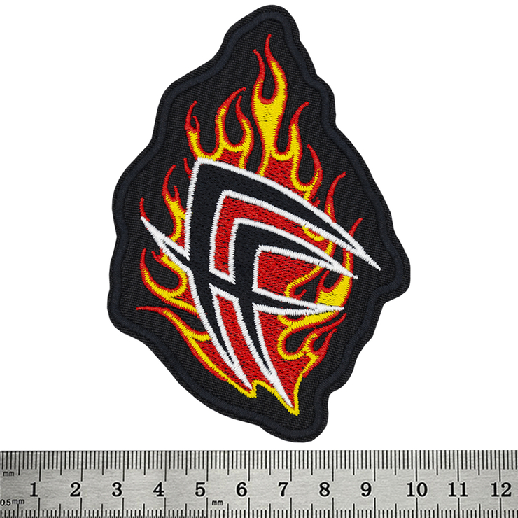 Нашивка Fear Factory (flame logo) Нашивка Fear Factory (flame logo)