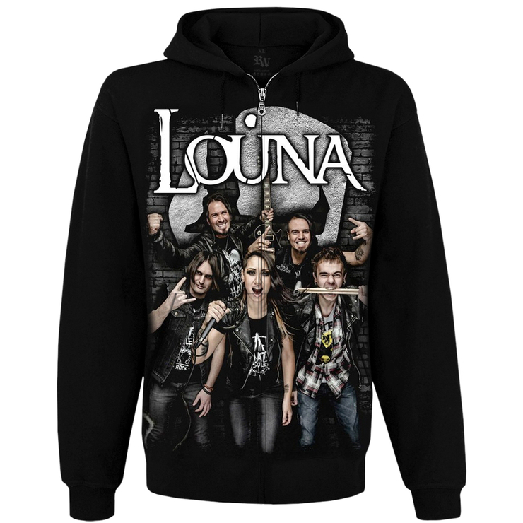 Худи Louna "Мы-это Louna" на молнии
