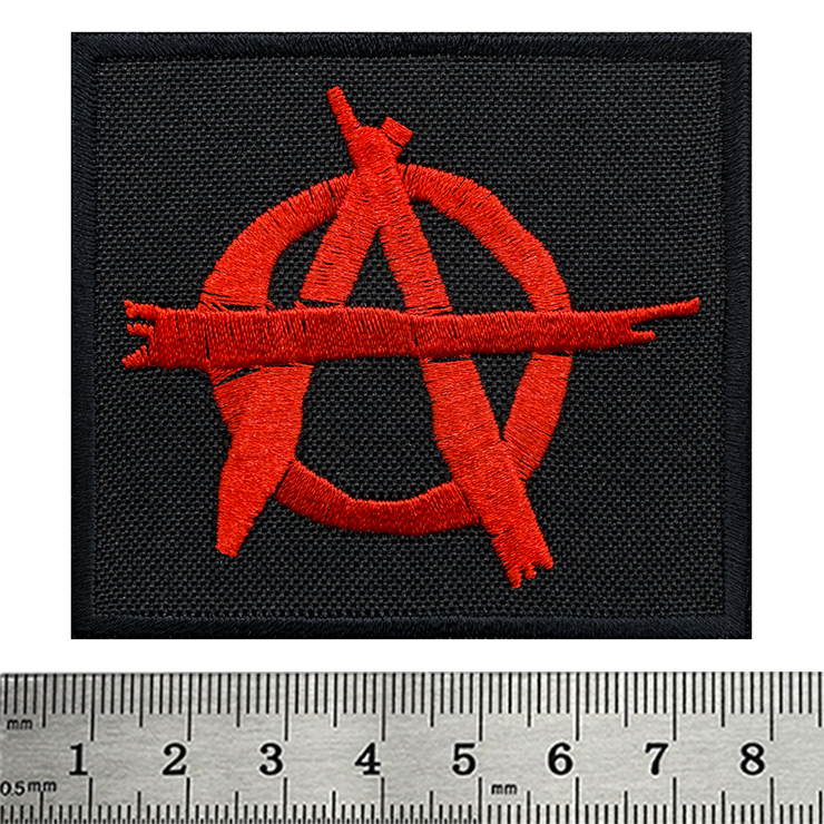 Нашивка Anarchy (red) (pt-037) Нашивка Anarchy (red) (pt-037)