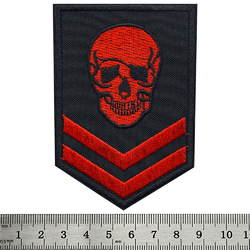 Нашивка Череп (шеврон) (pt-020)