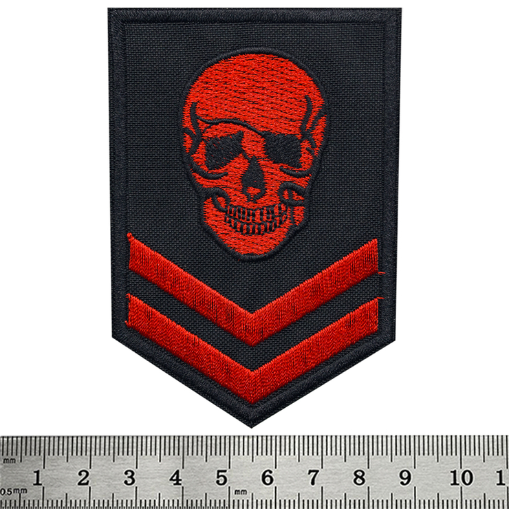 Шеврон с черепом (pt-020)