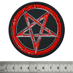 Нашивка Bloody Pentagram (pt-049)