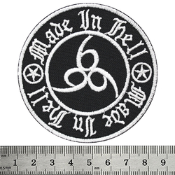 Нашивка Made in Hell (666) (pt-053)