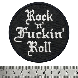 Нашивка Rock’n’Fuckin’Roll (pt-047)