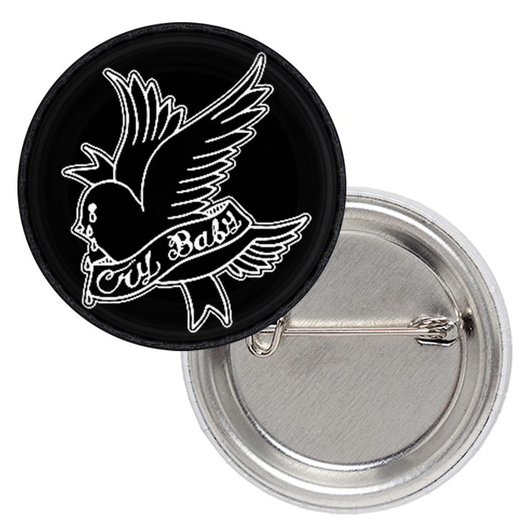 Значок Lil Peep "Cry Baby" Значок Lil Peep "Cry Baby"