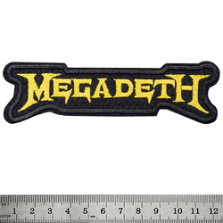 Нашивка Megadeth (yellow logo)
