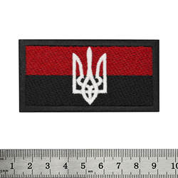 Нашивка Прапор УПА (тризуб)