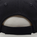 Бейсболка 3D Тризуб (чорна) uac-003
