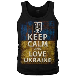 Майка Keep Calm and Love Ukraine