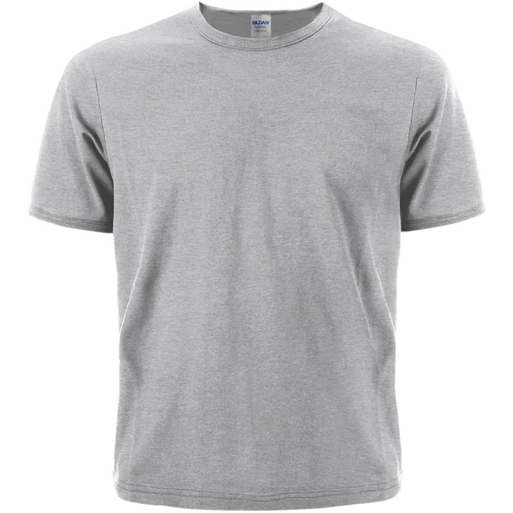 Футболка Gildan меланж без рисунка Футболка Gildan меланж без рисунка
