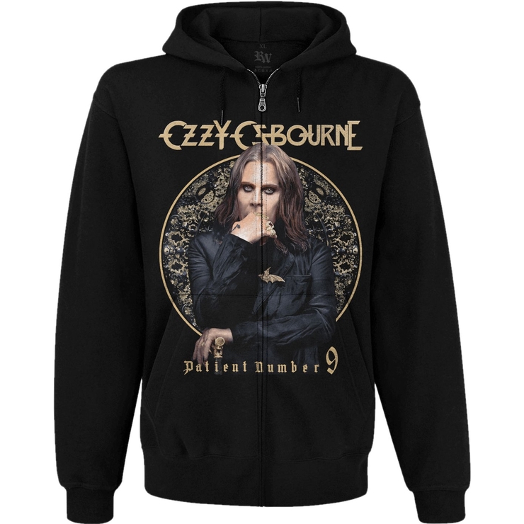 Худі Ozzy Osbourne "Patient Number 9" на блискавці Худі Ozzy Osbourne "Patient Number 9" на блискавці