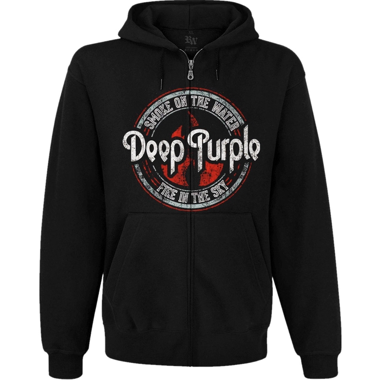 Худи Deep Purple "Smoke on the Water" на молнии