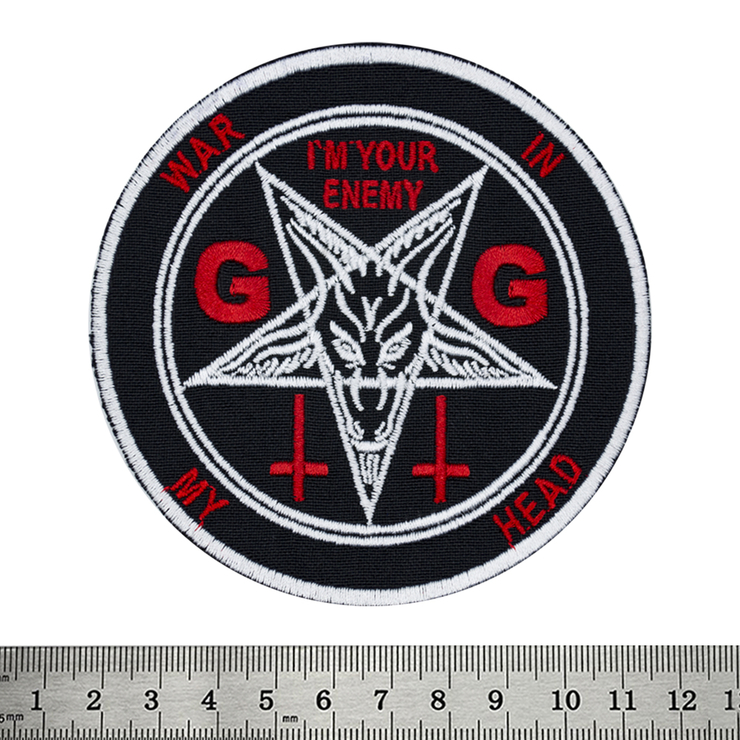 Нашивка GG Allin "War In My Head"