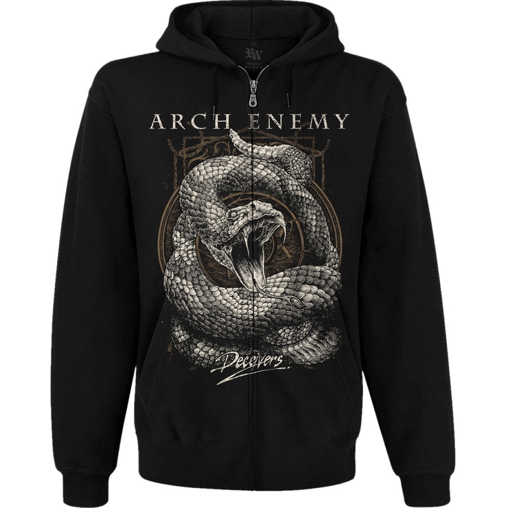Худи Arch Enemy "Deceivers" на молнии