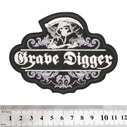 Нашивка Grave Digger