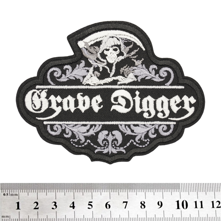 Нашивка Grave Digger Нашивка Grave Digger