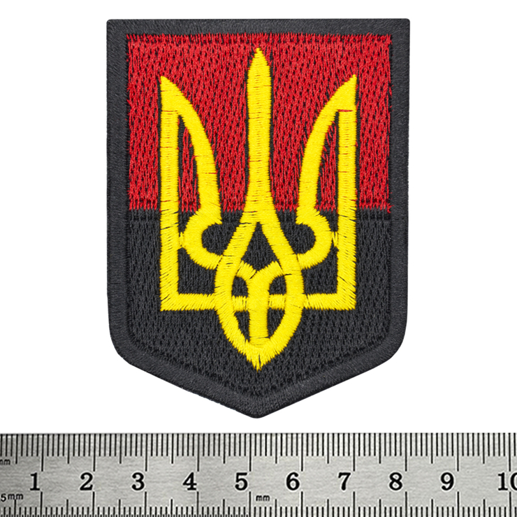 Нашивка Герб УПА (жовтий Тризуб)