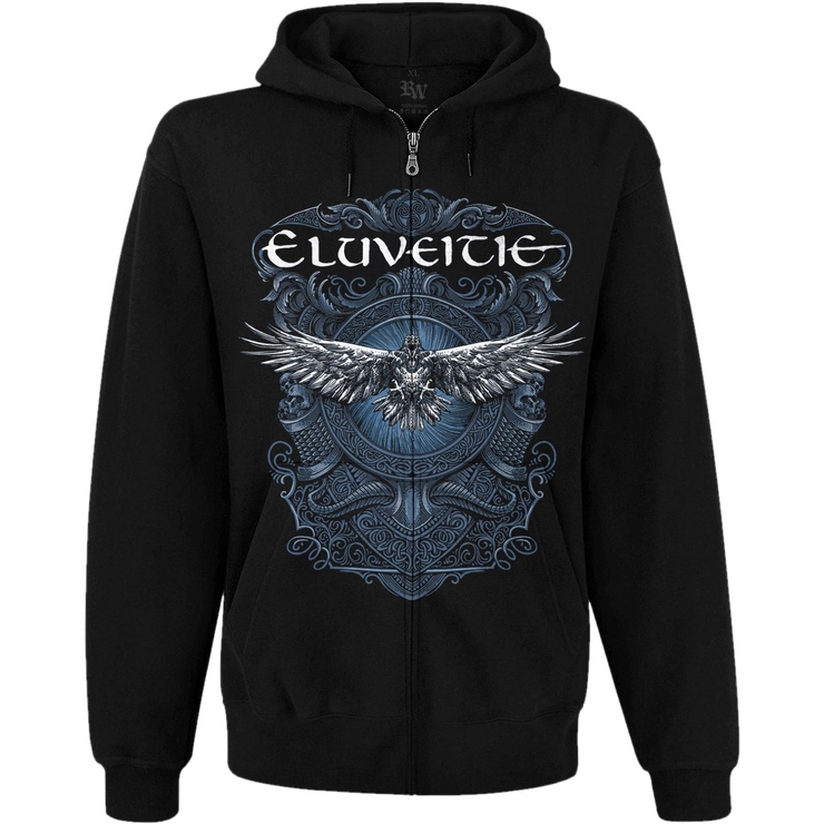 Худи Eluveitie (raven) на молнии Худи Eluveitie (raven) на молнии