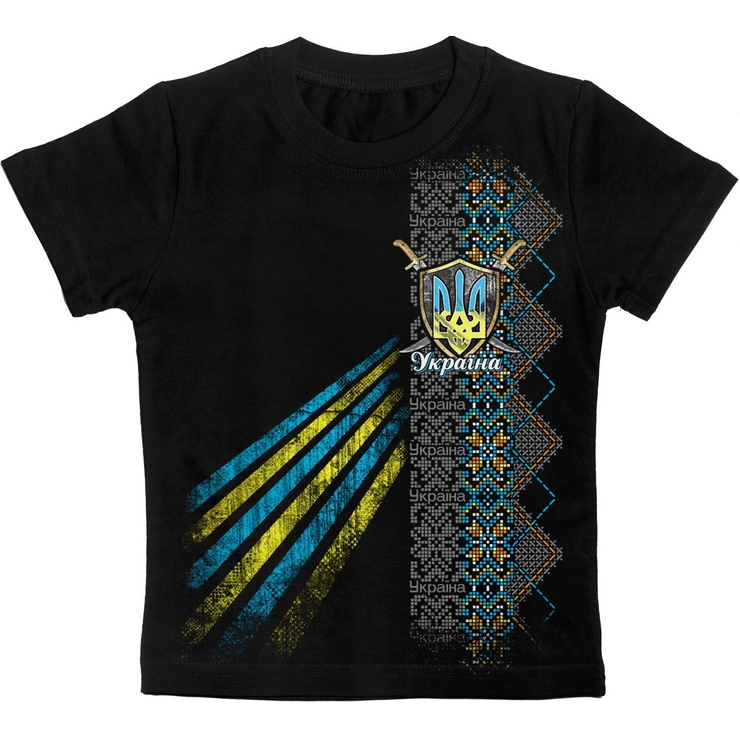 Детская футболка Тризуб (Узор)