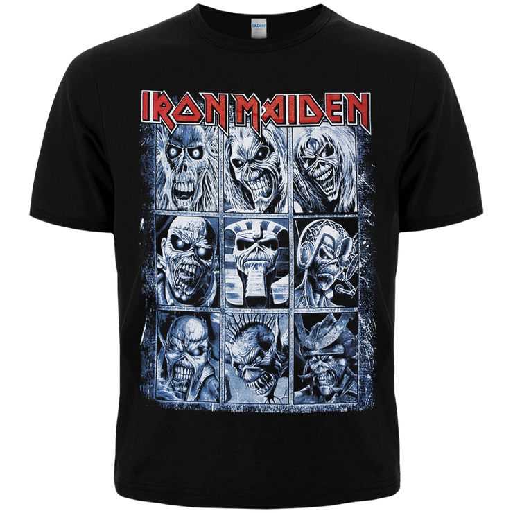 Футболка Iron Maiden (Eddie’s Evolution) - купить Футболку Iron Maiden ...