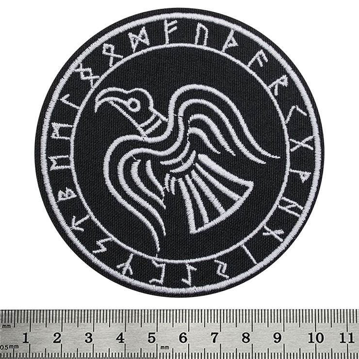 Нашивка Ворон Одина Нашивка Ворон Одина