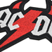 Нашивка AC/DC (red horns and lightning) Нашивка AC/DC (red horns and lightning)