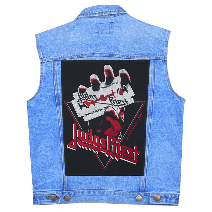 Нашивка наспинная Judas Priest "British Steel" Нашивка наспинная Judas Priest "British Steel"