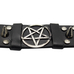 Браслет шкіряний з пентаграмою та шипами (bsl-002) Браслет шкіряний з пентаграмою та шипами (bsl-002)