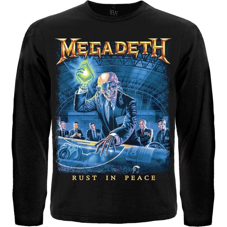 Футболка с длинным рукавом Megadeth "Rust In Peace"