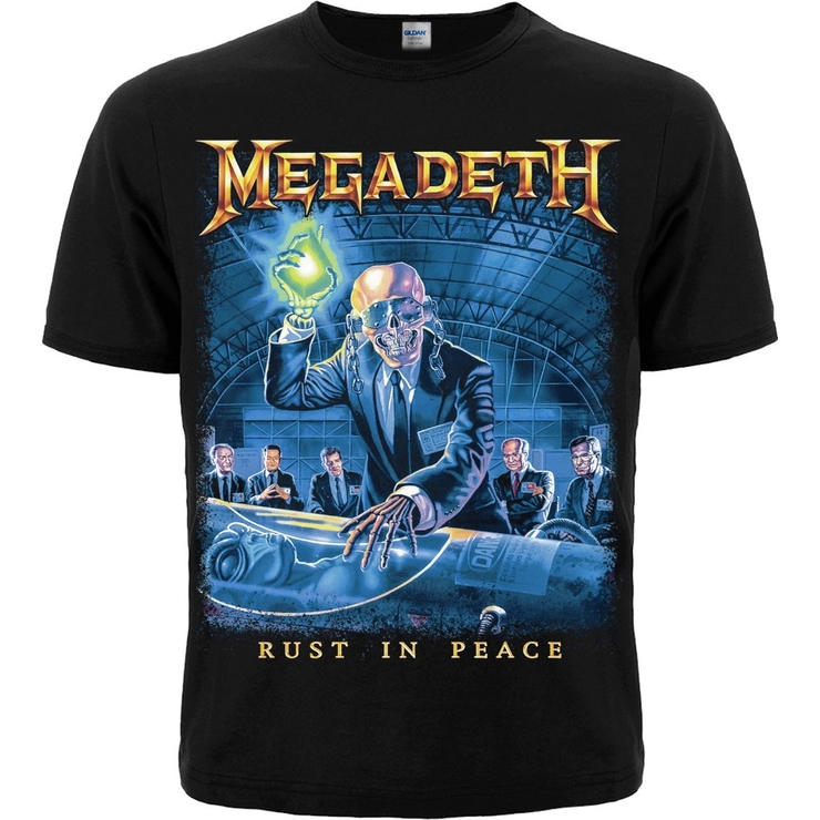 Футболка Megadeth "Rust In Peace"