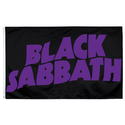 Флаг Black Sabbath (logo) sfc-002