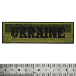 Нашивка Ukraine (олива-хаки)
