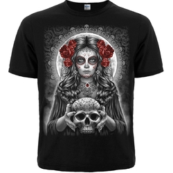 Футболка Muerte (skull and roses) Футболка Muerte (skull and roses)
