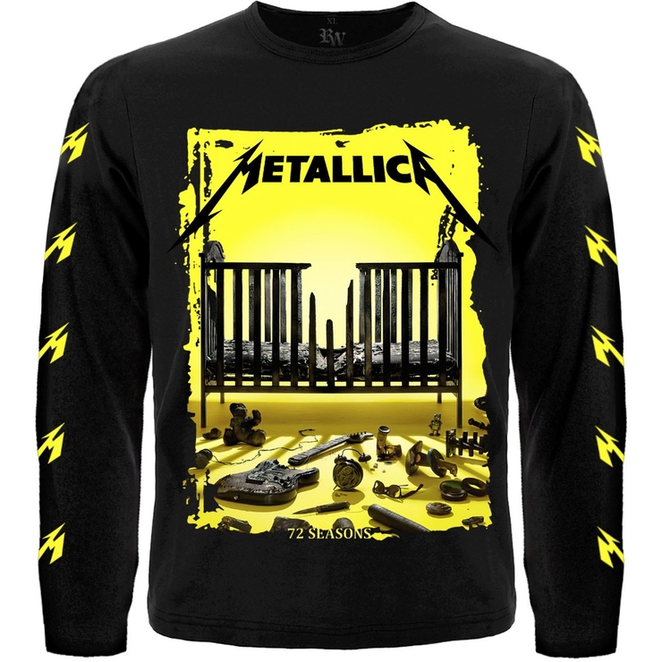 Футболка з довгим рукавом Metallica "72 Seasons" Футболка з довгим рукавом Metallica "72 Seasons"