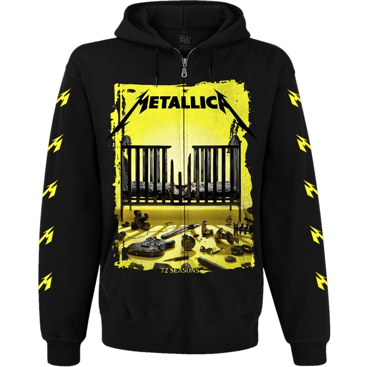 Худи Metallica "72 Seasons" на молнии Худи Metallica "72 Seasons" на молнии