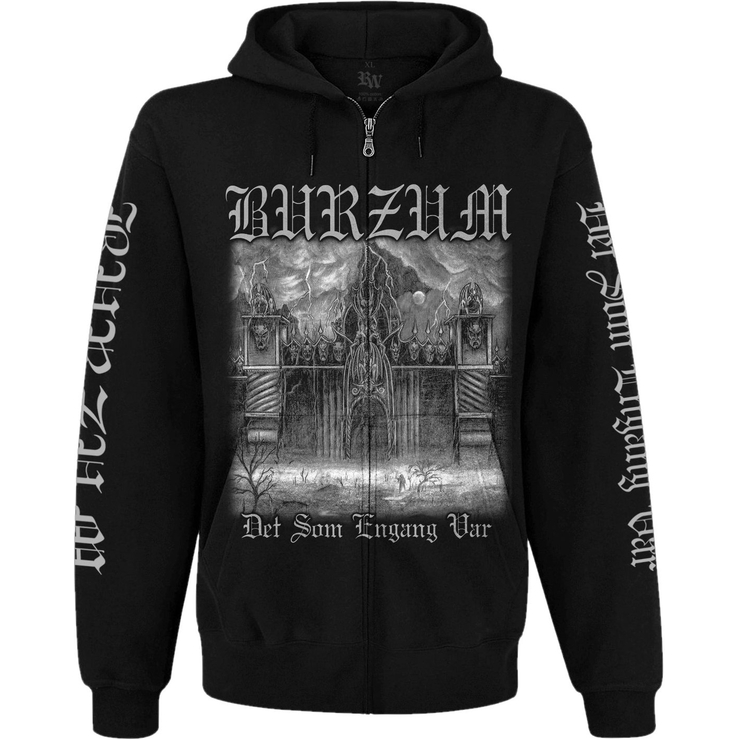Худі Burzum "Det Som Engang Var" на блискавці