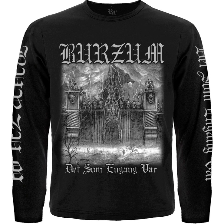 Футболка с длинным рукавом Burzum "Det Som Engang Var"