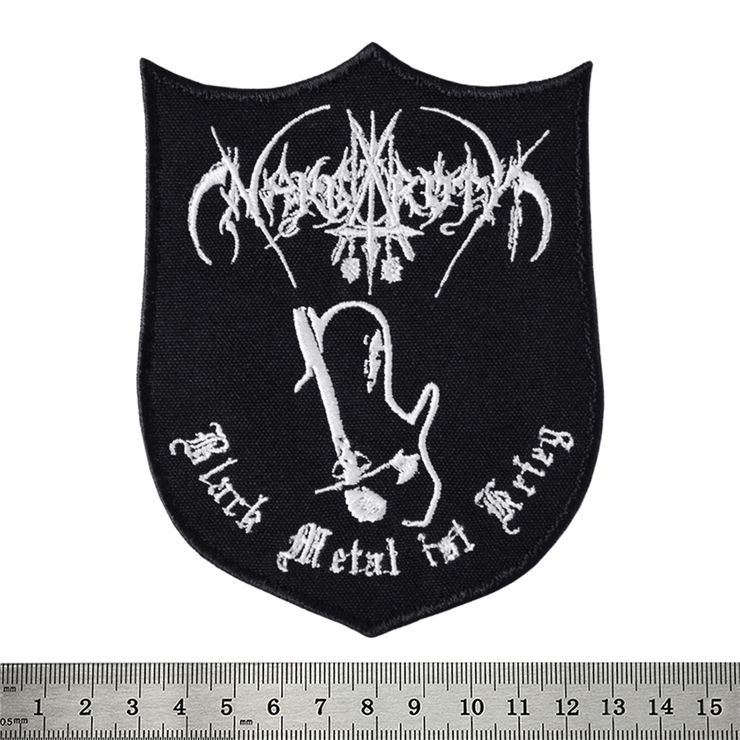 Нашивка Nargaroth "Black Metal ist Krieg" (PS-148) Нашивка Nargaroth "Black Metal ist Krieg" (PS-148)