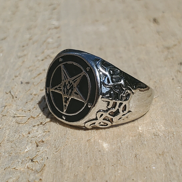 Перстень Пентаграмма (Крест Левиафана) (aer-001) Перстень Пентаграмма (Крест Левиафана) (aer-001)