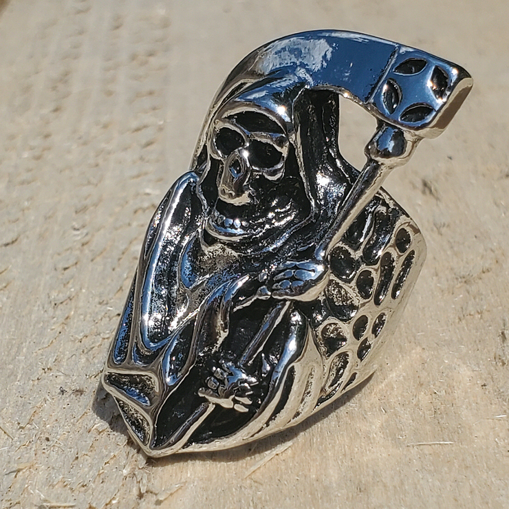 Перстень Смерть з косою (aer-004) Перстень Смерть з косою (aer-004)